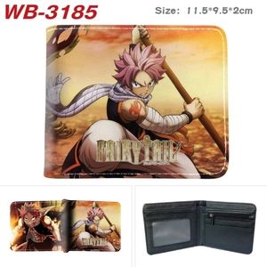 New Japan Anime Fairy Tail Natsu One Size Leather Purse Cosplay Wallet